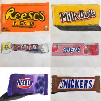 Collage of Candy