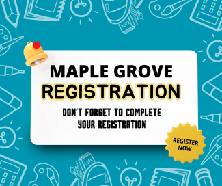 Don't forget to complete the online registration