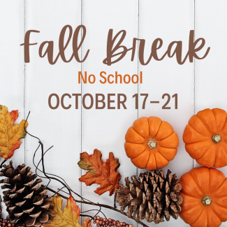 Fall Break Oct. 17-21